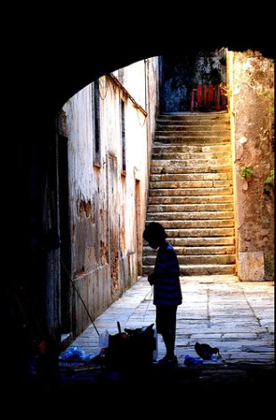 O 18 por cento dos portugueses vivían en risco de pobreza en 2006. Flickr: ABUELA PINOCHO