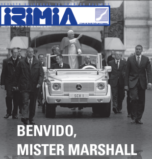 A portada de Irimia para o número da segunda quincena de marzo