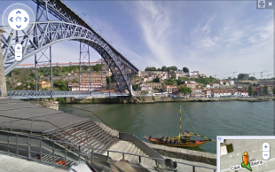 Velaí como percorremos a ponte Dom Luís dunha beira á outra do Douro