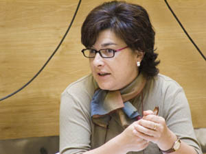 Isabel Vázquez, nun intre do debate