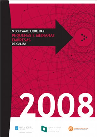Capa do informe sobre o software libre nas pemes en 2008