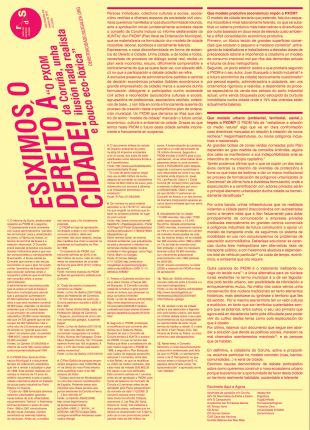 O manifesto 'Polo Dereito á Cidade' pódese descargar do blog dereitoacidade.blogaliza.org