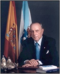 O ex presidente Manuel Fraga