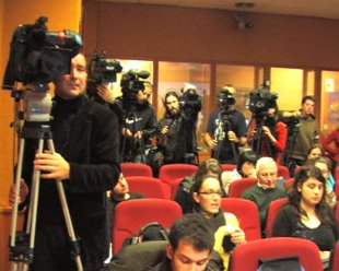 A rolda de prensa estivo ateigada de medios xornalísticos