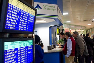 Lavacolla foi o aeroporto menos rendíbel o ano pasado, con perdas operativas de 10,23 millóns de euros
