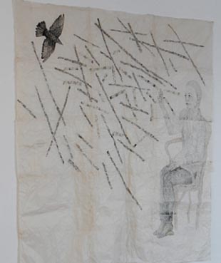 Visitación do paxaro (detalle), 2007, Kiki Smith