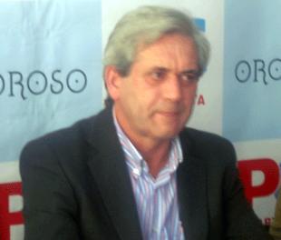 Manuel Siverio Miras é concelleiro do PG por Oroso e deu lectura ao Manifesto en Ourense