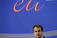 Zapatero, na cimeira en Madrid