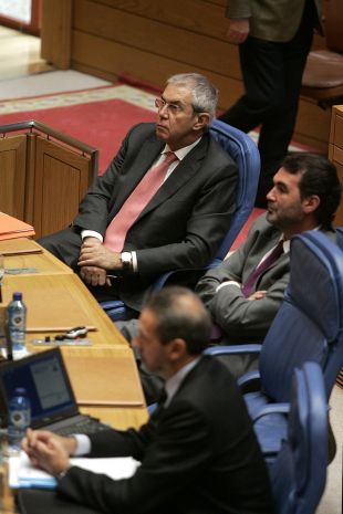 Touriño, Quintana e Antonio, este luns no Parlamento