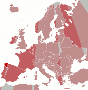 Diferenzas con respecto á "hora real" de verán en Europa / Wikipedia