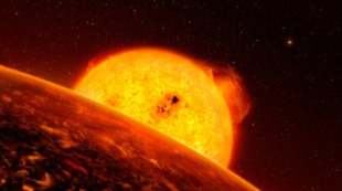 O Corot-7b é o primeiro planeta rochoso atopado fóra do Sistema Solar