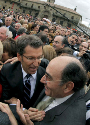 Os nacionalistas piden a Feijoo "menos abrazos" co presidente de Iberdrola e "máis protección dos ríos galegos"