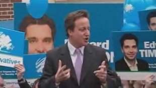 David Cameron, líder do Partido Conservador