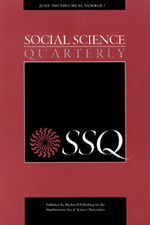 O estudo saíu publicado na revista Social Science Quarterly