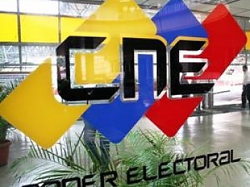 Consejo Nacional Electoral en Caracas