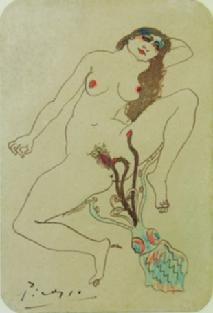 Muller e polbo, Pablo Picasso, 1903