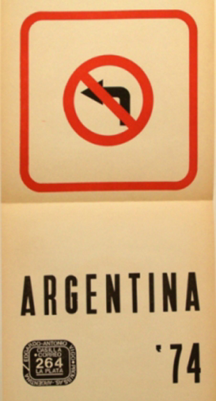 Edgardo Antonio Vigo, "Argentina 74", 1975