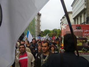 Imaxes da manifestación
