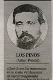Eduardo Pondal, rebautizado como "Arturo Pondal"