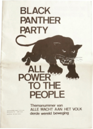 H. de Looze, "Black Panther Party: All Power to the People", 1970