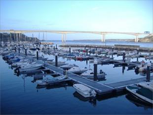 Outra imaxe do Porto náutico de Ribadeo