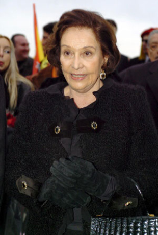 Carmen Franco, filla do ditador español Francisco Franco