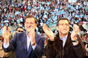 Rajoy e Feijoo, nunha foto de arquivo