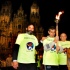 O facho de Special Olympics ao seu paso por Compostela o mes pasado