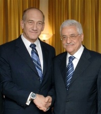 Este venres reúnense de novo Olmert e Abbas