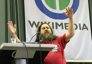 Stallman participa en moitos foros internacionais/Foto: Elke Wetzig
