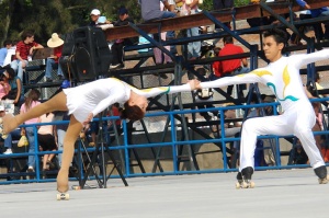 A patinaxe adoita deixar imaxes tan fermosas coma esta