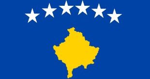 A nova bandeira de Cosova