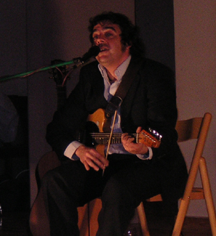 Fran Pérez, Narf, no Centro Galego de Barcelona, febreiro 2007 (c) Xabier Paradelo