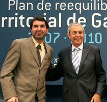 Quintana e Touriño na presentación do plan