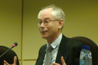 Herman Van Rompuy, primeiro ministro de Bélxica