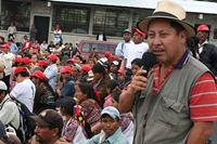 Pablo Ceto, dirixente maia da URNG