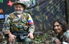 Raúl Reyes, nunha foto incautada polo Exército colombiano tras a súa morte