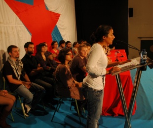 Iria Aboi apelou á unidade e á cohesión na súa intervención