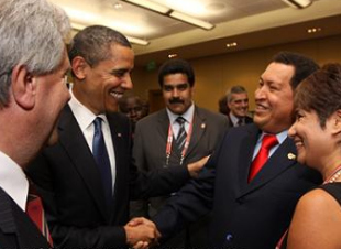 Obama e Chávez, este sábado en Trinidad e Tobago