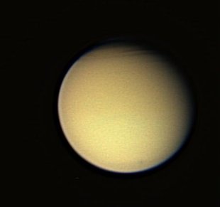 Imaxe de Titán tirada pola sonda Cassini / NASA