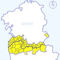 O xornal compara a situación galega coa do norte de Portugal