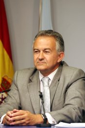 O conselleiro de Presidencia, Méndez Romeu