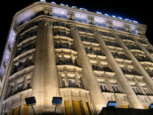 Sede central do Banco Pastor, na Coruña