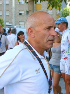 Álvaro Pino durante a pasada edición da Vuelta