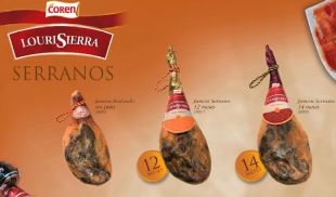 Da factoría do Porriño saen, entre outros produtos alimentares, os xamóns que distribúe Coren