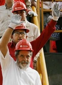 Os presidentes de Brasil e de Venezuela, Lula e Chávez / Foto: Ricardo Stuckert