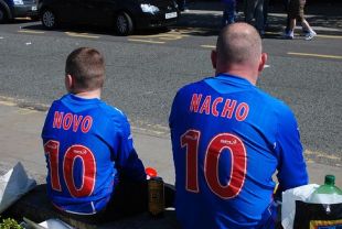 Dous seareiros dos Rangers coa camisola de Novo / Flickr: jorge-11