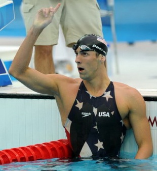 Phelps continúa abraiando