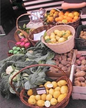 Produtos de horta cultivados ecoloxicamente