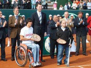 Cando foi proclamado subcampión do Open Internacional do ATP de Valencia, en 2007